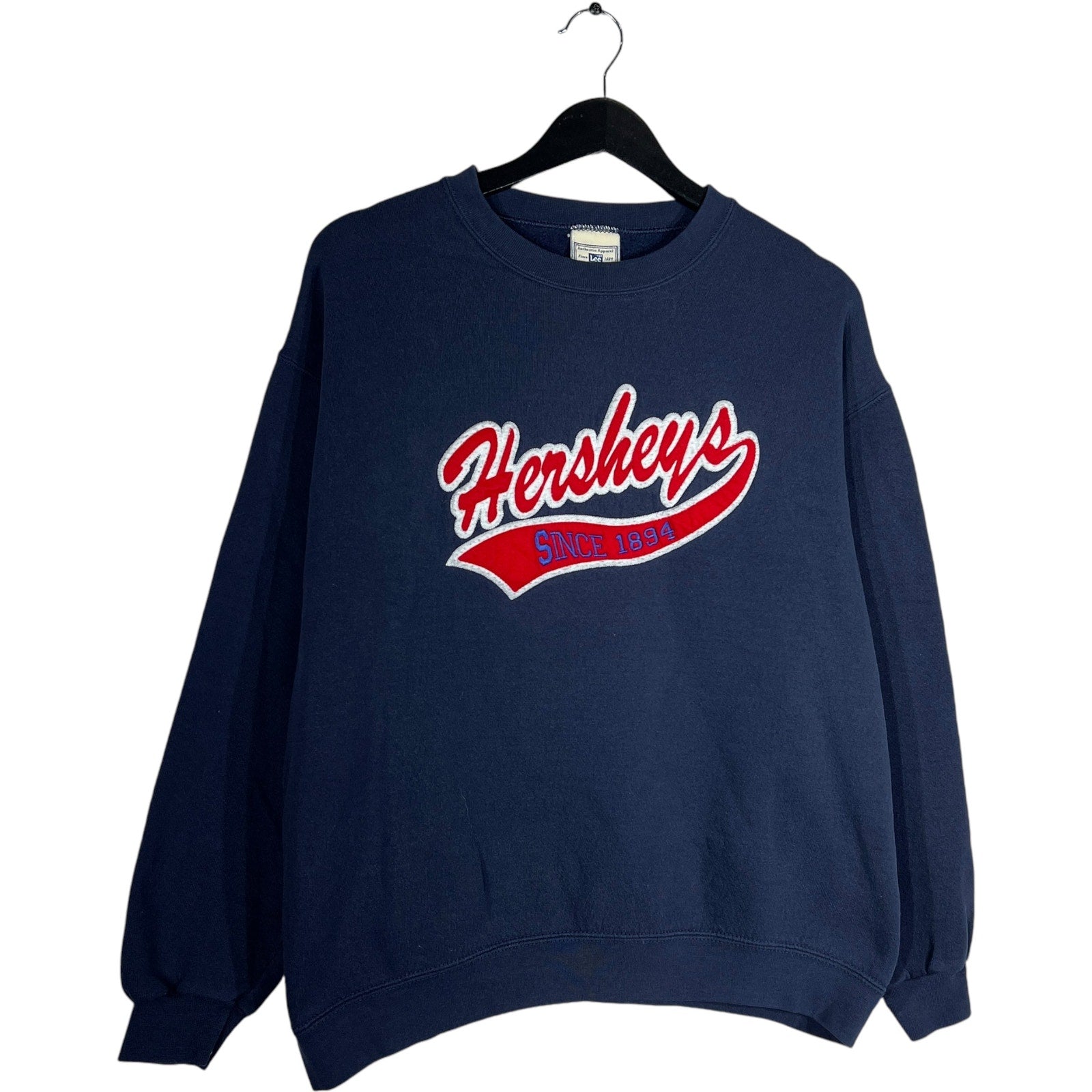 Collection of Vintage Hersheys Chocolate Crewneck in a gallery layout