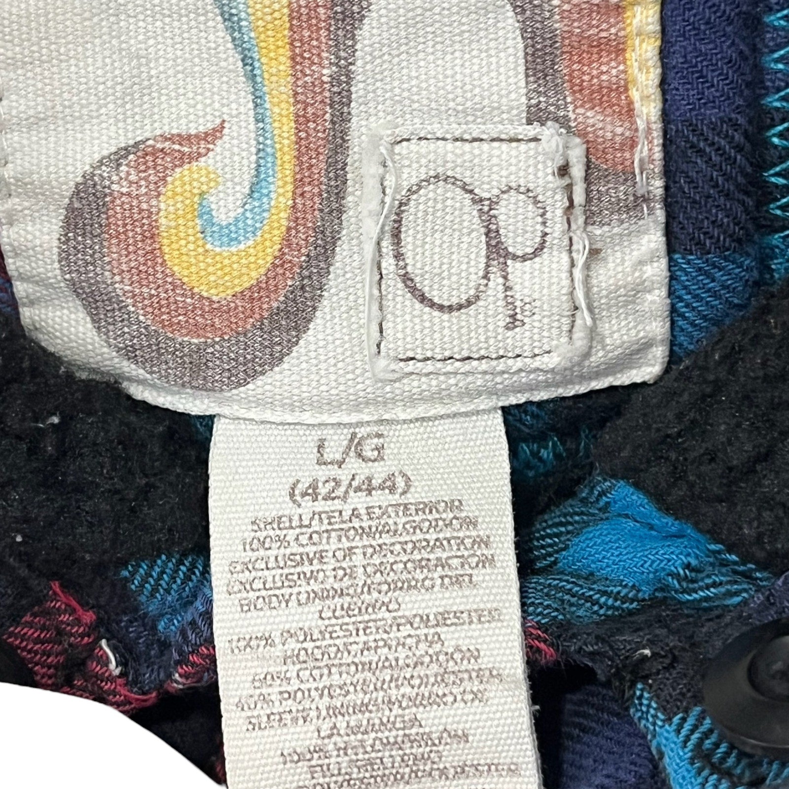 Collection of OP Plaid Long Sleeve Flannel in a gallery layout