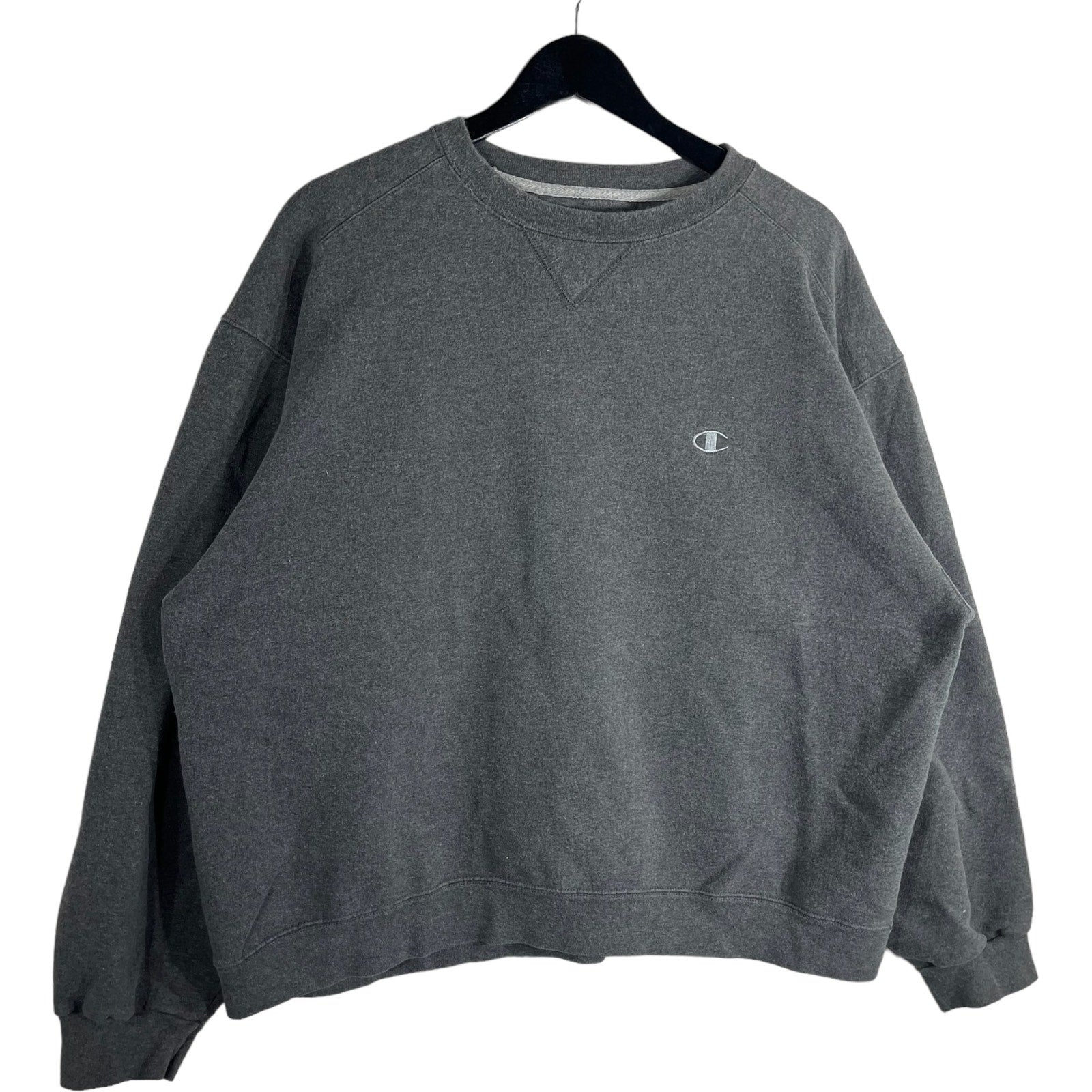Collection of Champion Embroidered Logo Crewneck in a gallery layout