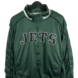 Collection of NFL New York Jets Spell Out Full Zip Jacket in a gallery layout