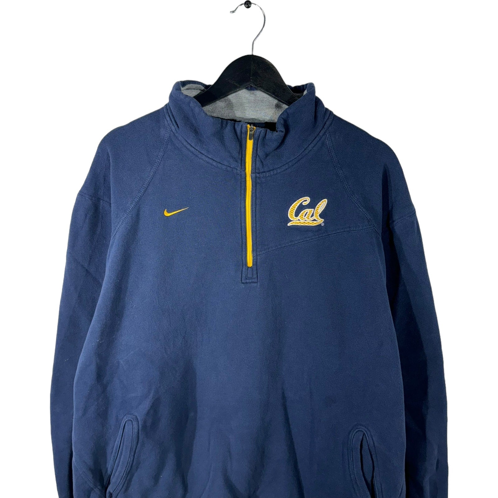 Collection of Nike University Of California Berkley 1/4 Zip Sweater in a gallery layout