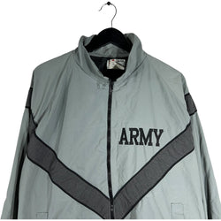 Collection of JWOD Skilcraft Army Reflective Full Zip Windbreaker in a gallery layout