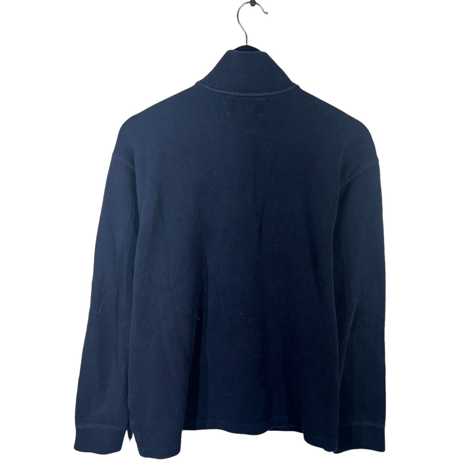 Collection of Vintage Polo Ralph Lauren 1/4 Zip Sweatshirt 90s in a gallery layout