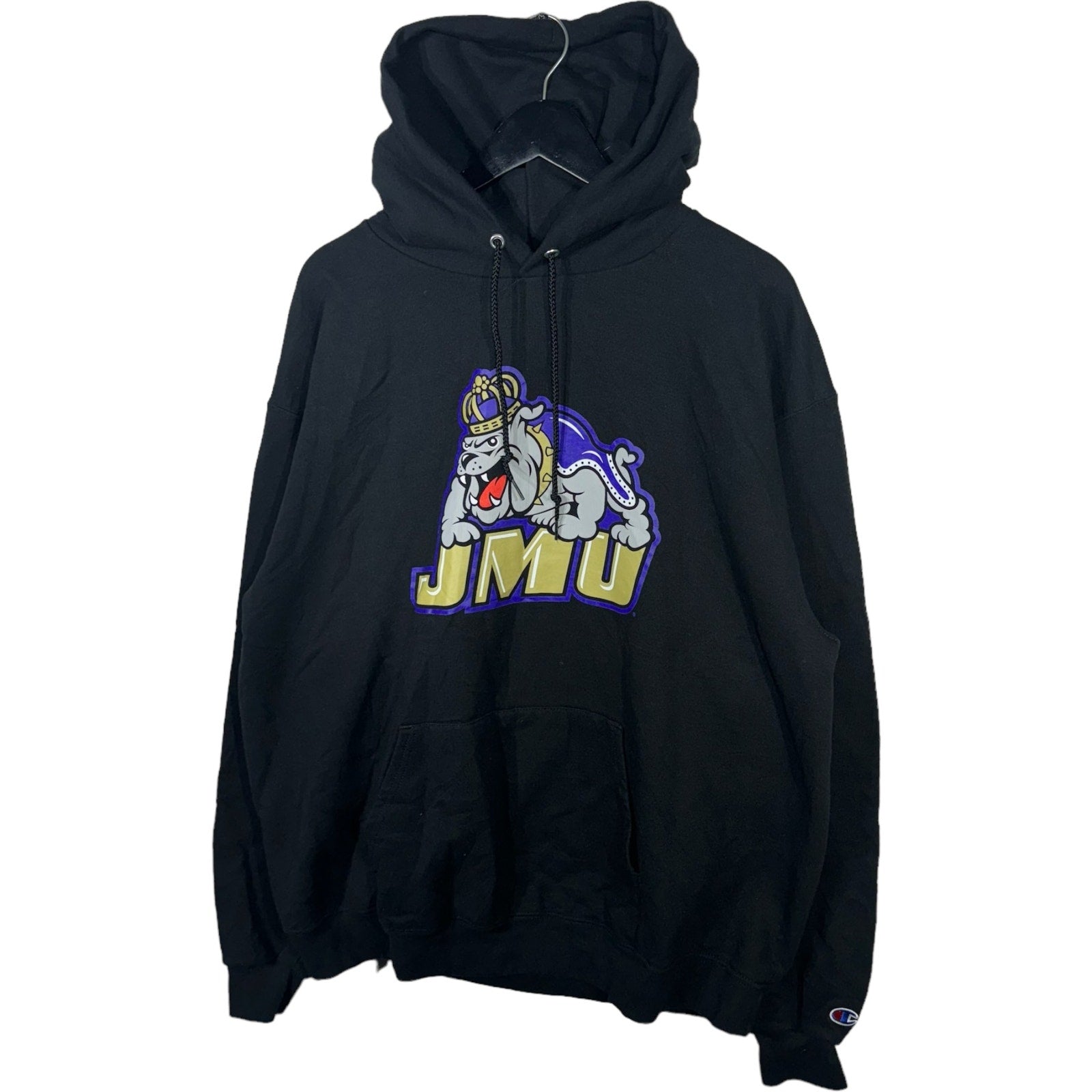 Collection of Champion James Madison University Pullover Hoodie in a gallery layout