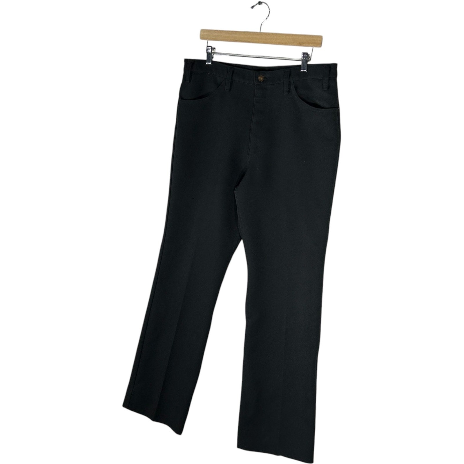 Collection of Vintage Levi's 100% Dacron Polyester Chino Pants 38x34 in a gallery layout