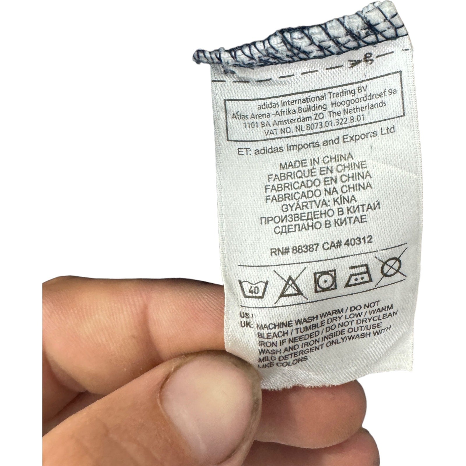 Collection of Adidas Logo Crewneck in a gallery layout