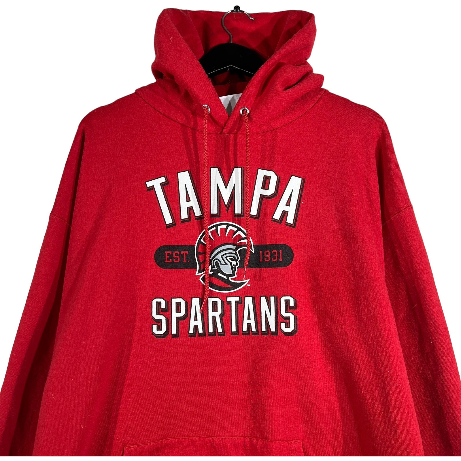 Collection of Vintage Champion Tampa Spartans Hoodie in a gallery layout