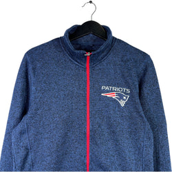 Collection of NFL New England Patriots Logo Full Zip Light Jacket in a gallery layout