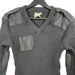 Collection of Vintage Brigade Quartermasters Wool Military Style Sweater in a gallery layout