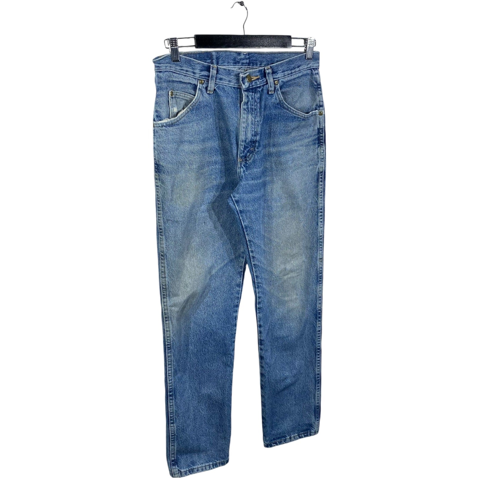 Collection of Wrangler Denim Straight Leg Jeans in a gallery layout