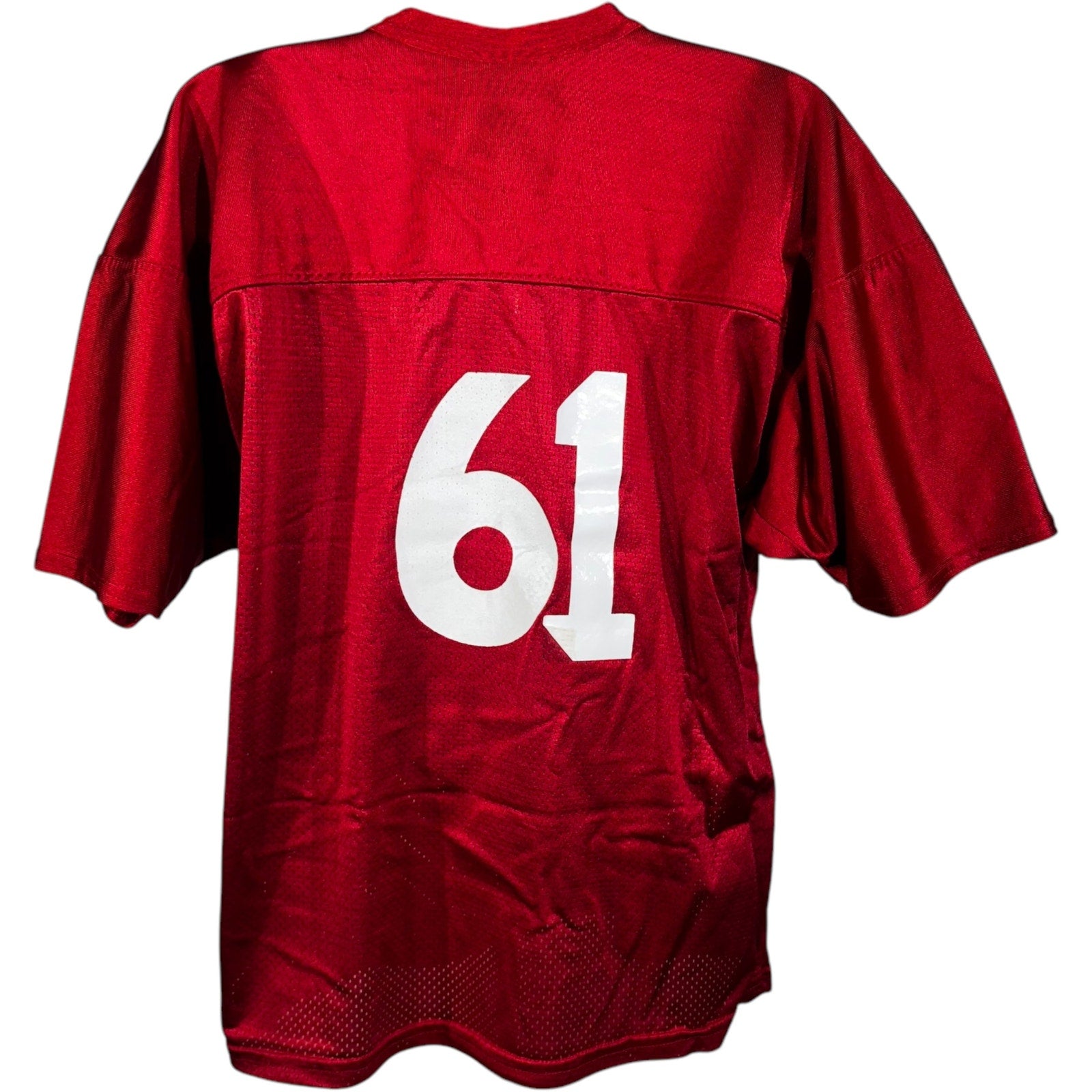Collection of DeLong Barnstable #61 Football Jersey in a gallery layout