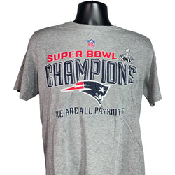 Collection of Nike New England Patriots Super Bowl XLIX Champions NFL Tee in a gallery layout