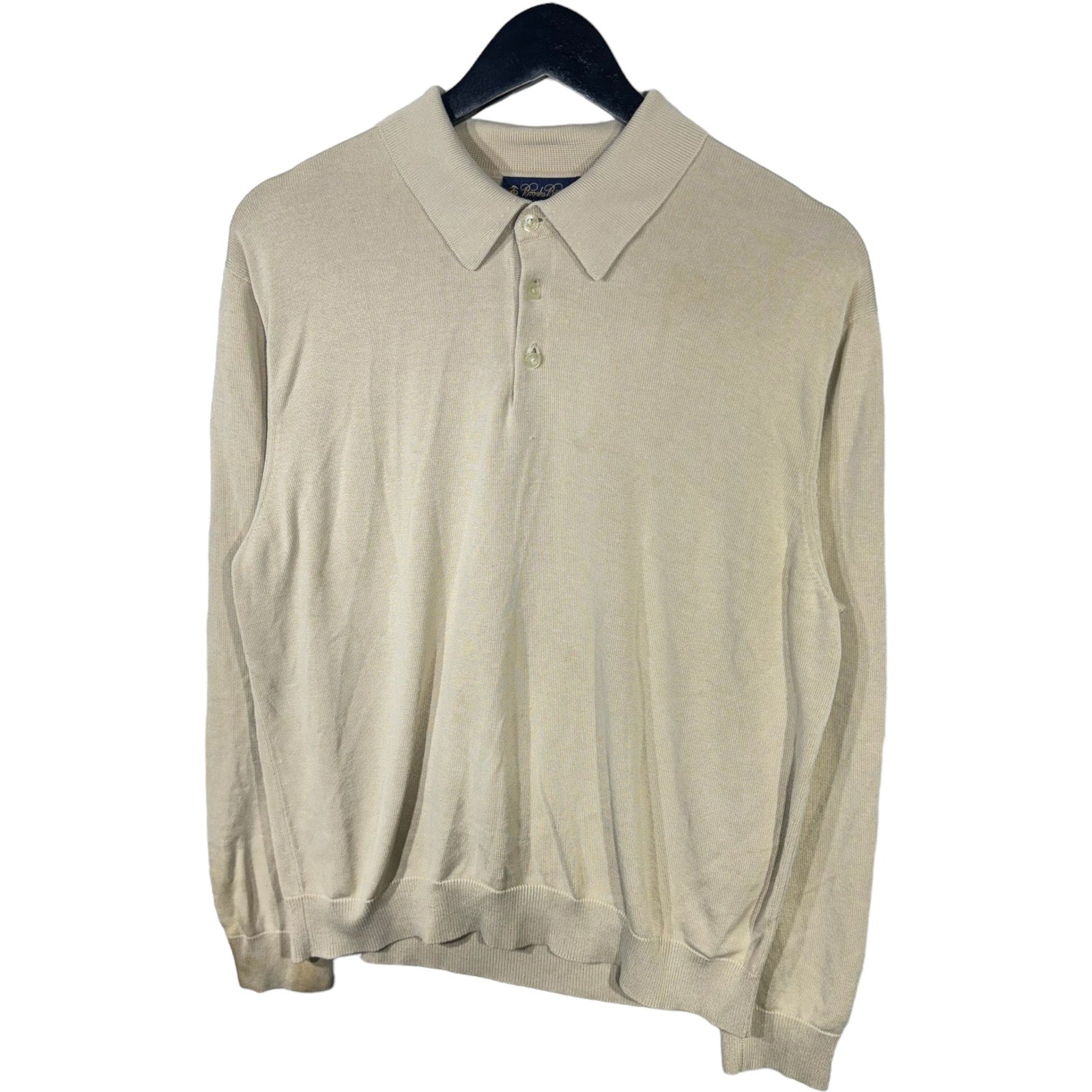 Collection of Brooks Brothers Long Sleeve Polo in a gallery layout