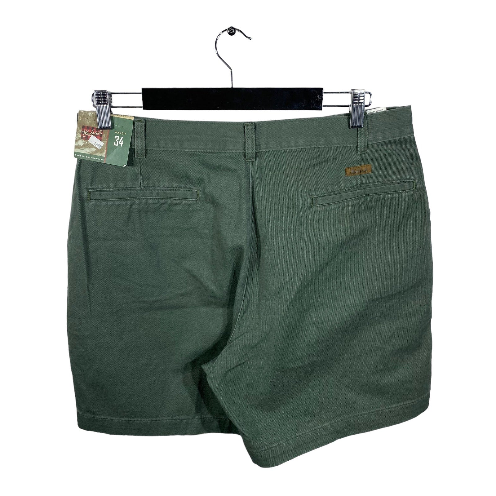 Collection of NWT Woolrich Chino Shorts 34 in a gallery layout