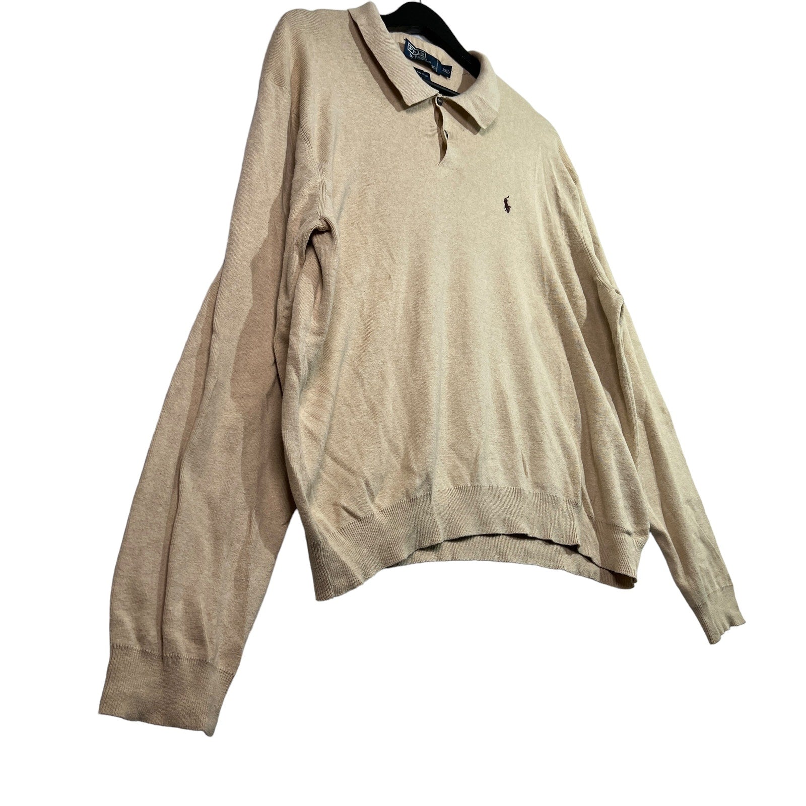 Collection of Polo Ralph Lauren Pima Cotton Collared Rugby Shirt in a gallery layout