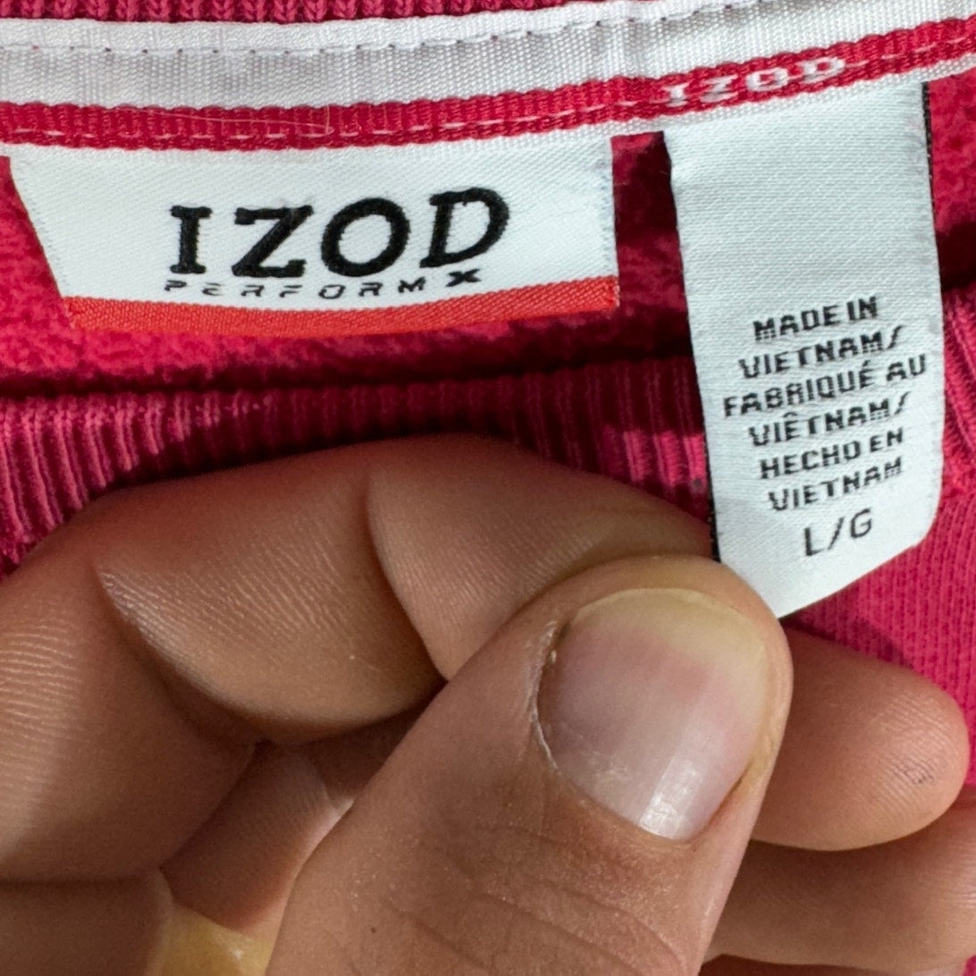 Collection of Izod Spellout Crewneck in a gallery layout