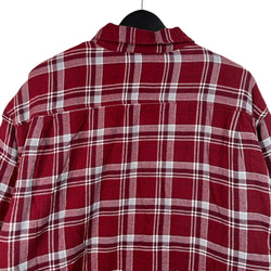 Collection of Wrangler Fleece Lined Collared Button Down Flannel in a gallery layout