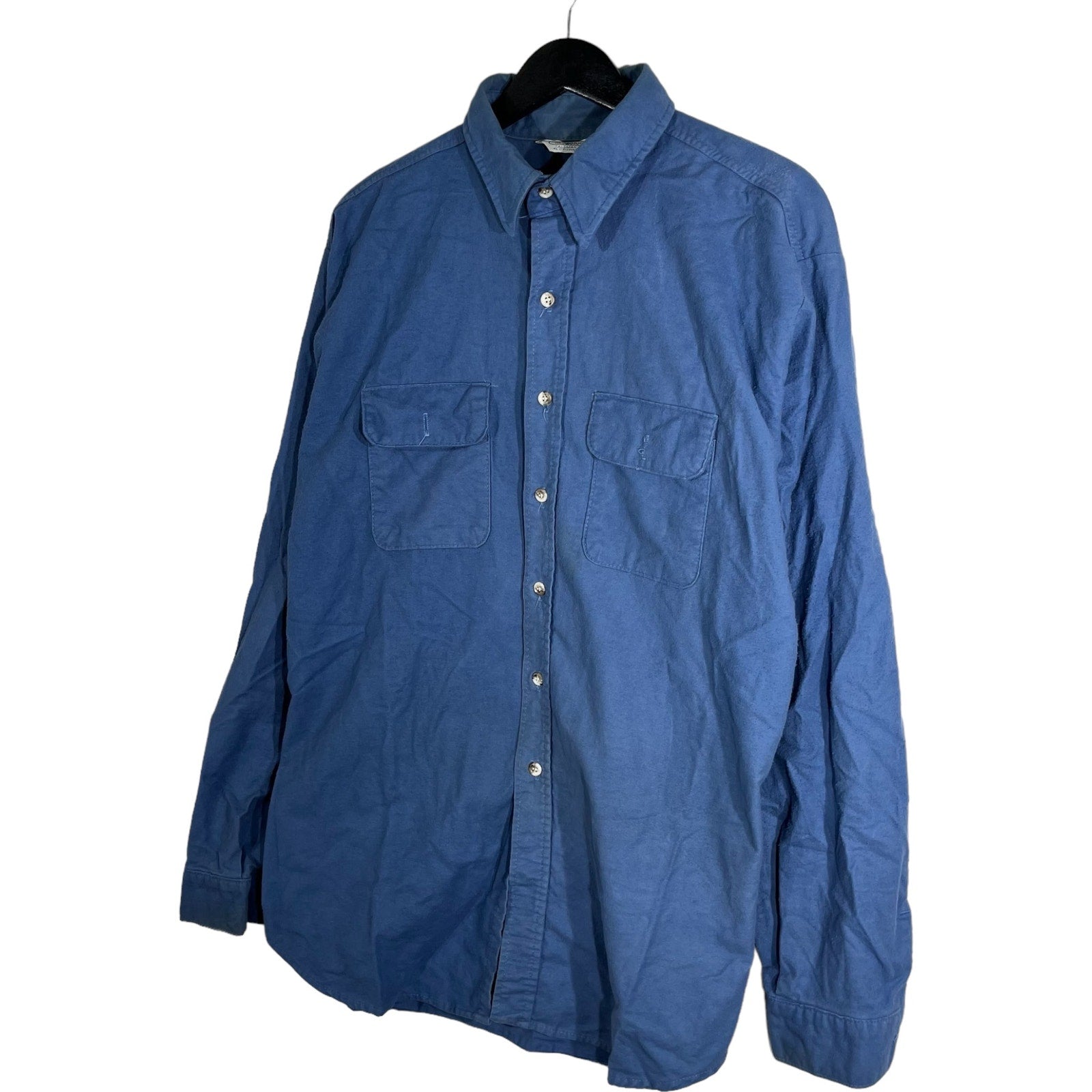 Collection of Vintage Five Brother Button Up Dress Shirt in a gallery layout