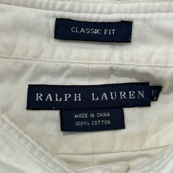 Collection of Ralph Lauren Classic Fit Long Sleeve Button Down Dress Shirt in a gallery layout