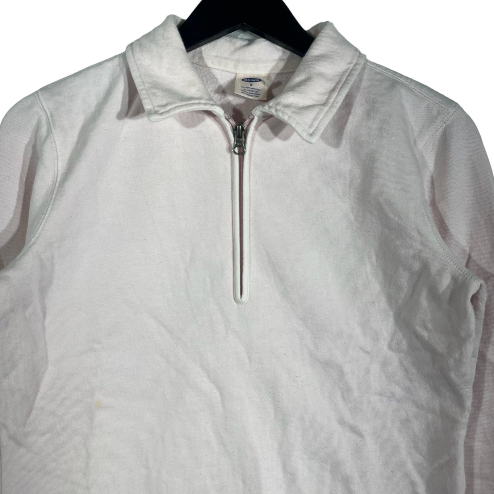 Collection of Women's Old Navy 1/4 Zip Sweatshirt in a gallery layout