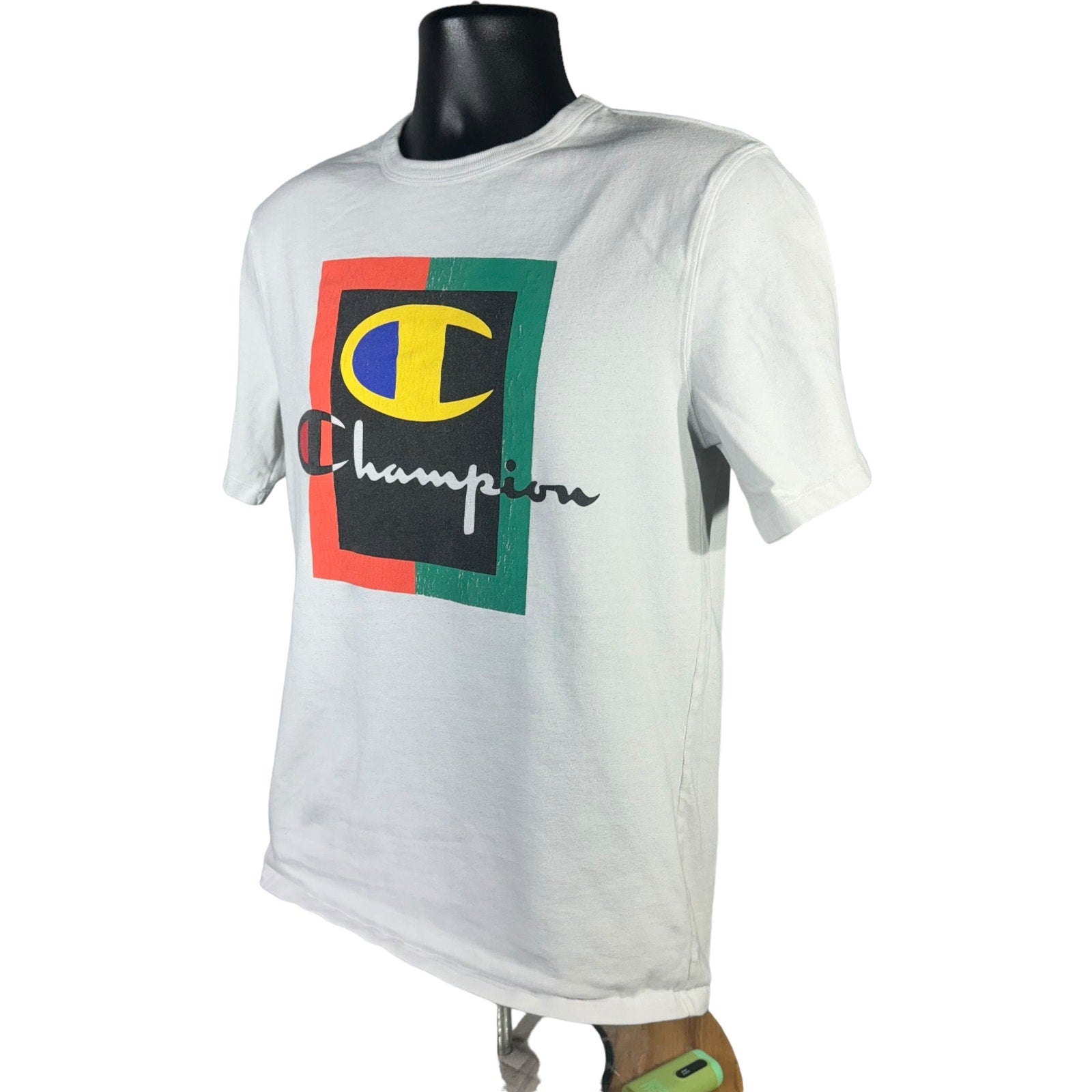 Collection of Champion Multicolor Logo Tee in a gallery layout