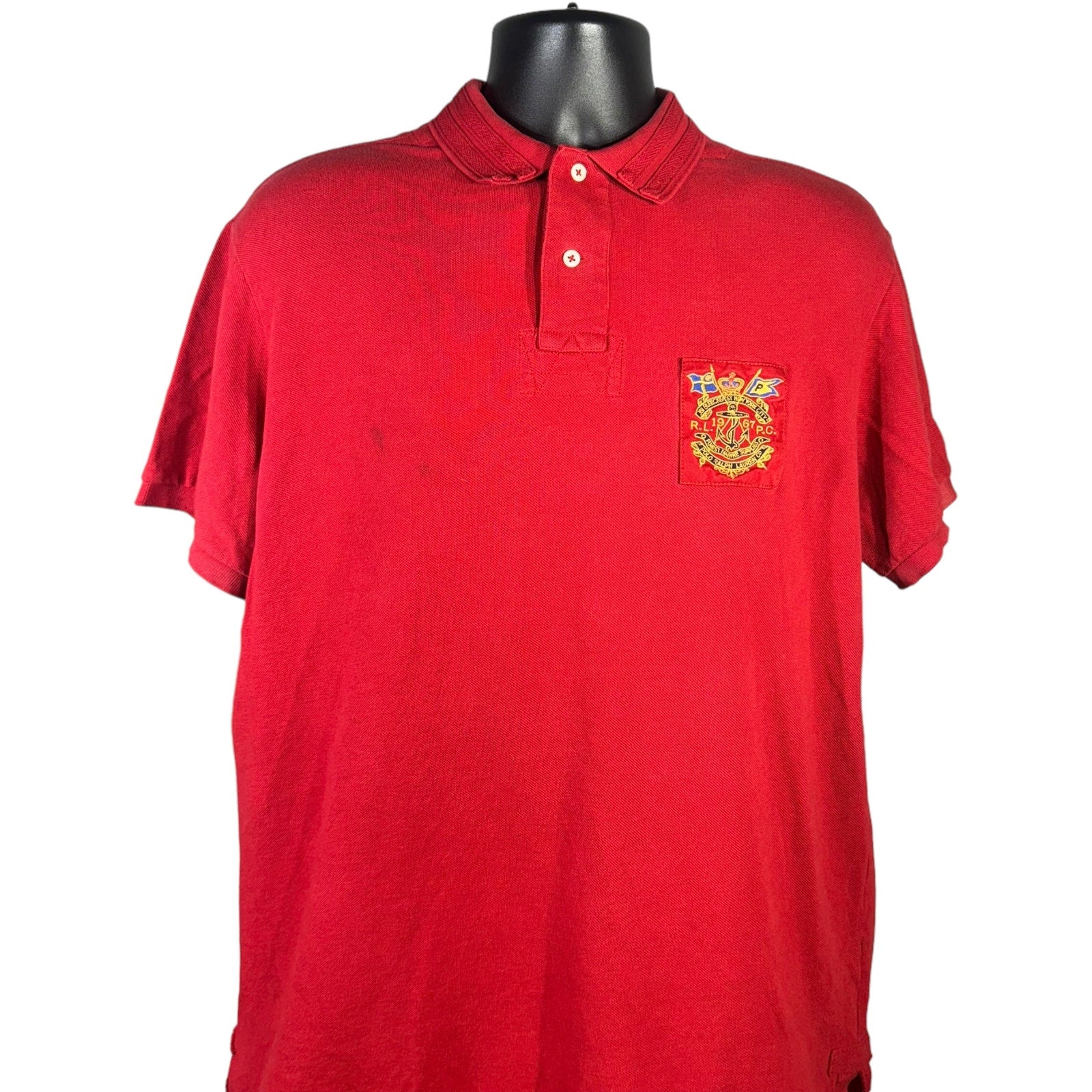 Collection of Polo Ralph Lauren Crest Logo Short Sleeve Polo in a gallery layout