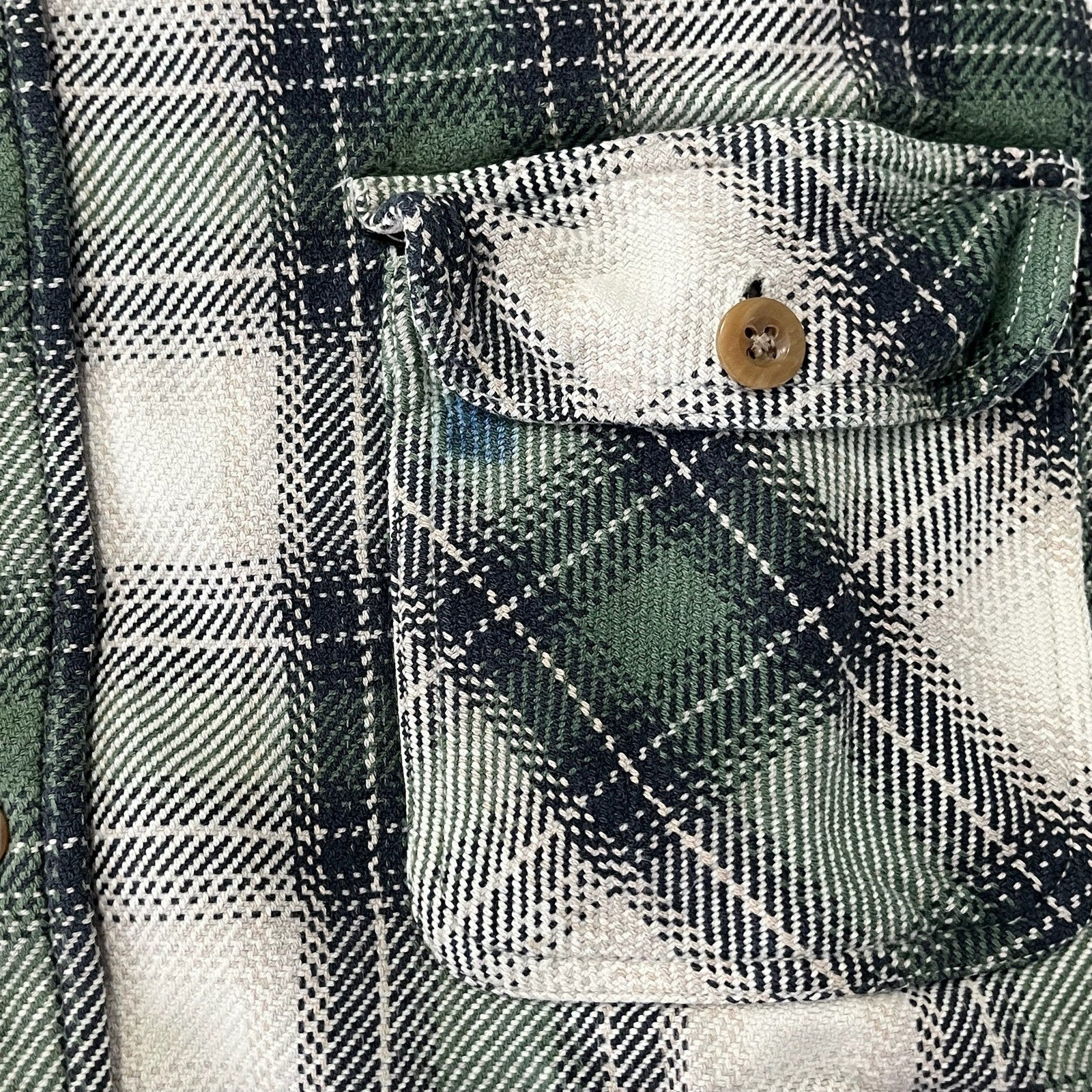 Collection of Red Head Plaid Long Sleeve Flannel in a gallery layout