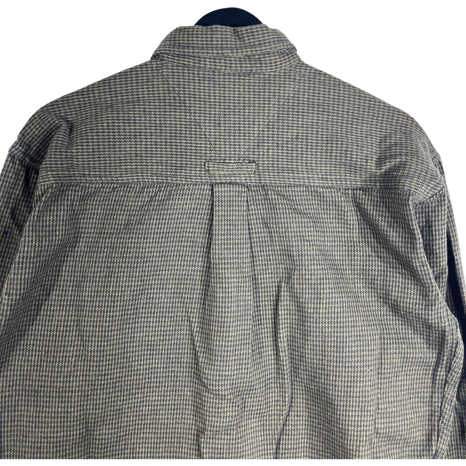 Collection of Wear Guard Houndstooth Long Sleeve Button Down in a gallery layout