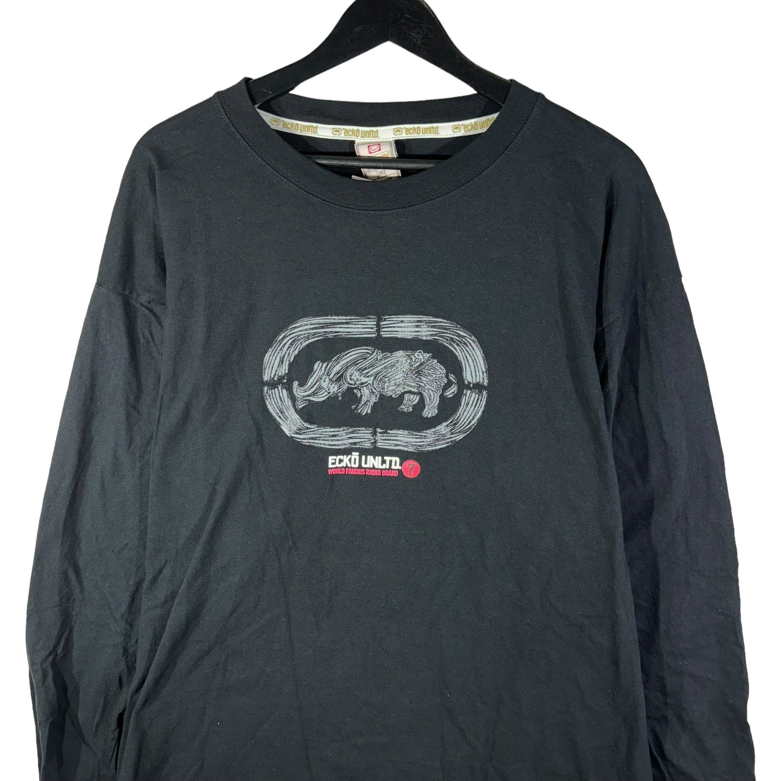 Collection of Ecko Unltd. Chest Logo Long Sleeve Shirt in a gallery layout