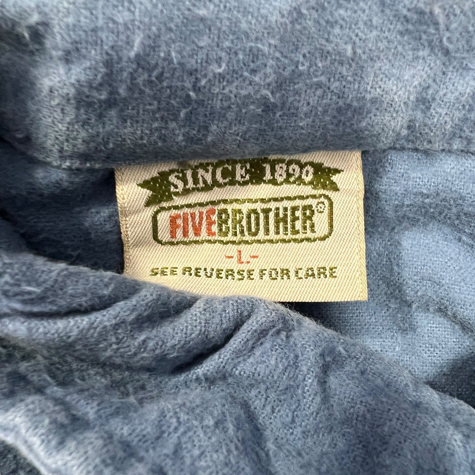 Collection of Five Brother Chamois Cloth Button Up Flannel in a gallery layout