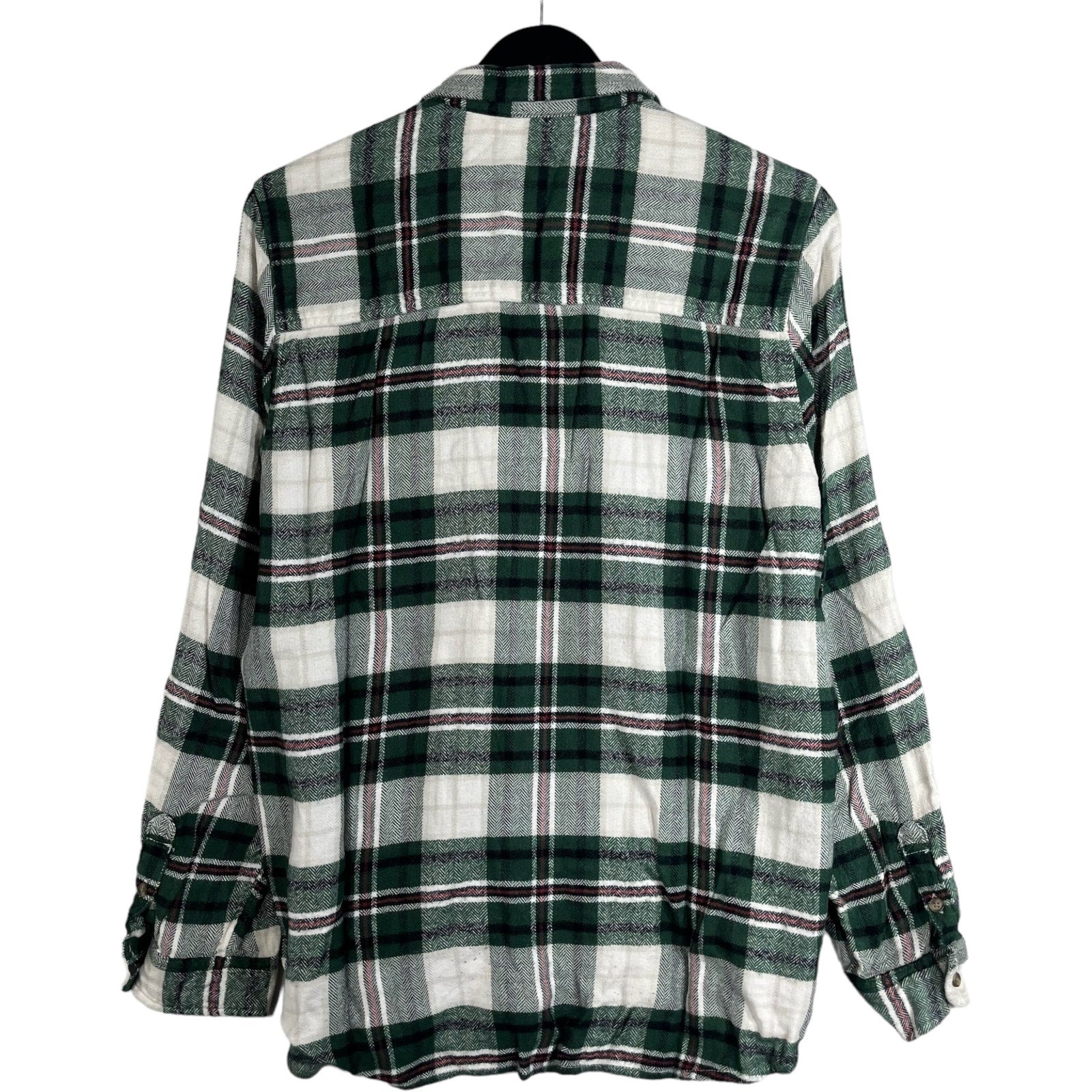 Collection of American Eagle Long Sleeve Flannel in a gallery layout