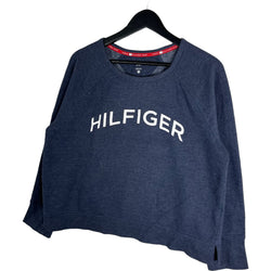 Collection of Tommy Hilfiger Embroidered Crewneck in a gallery layout