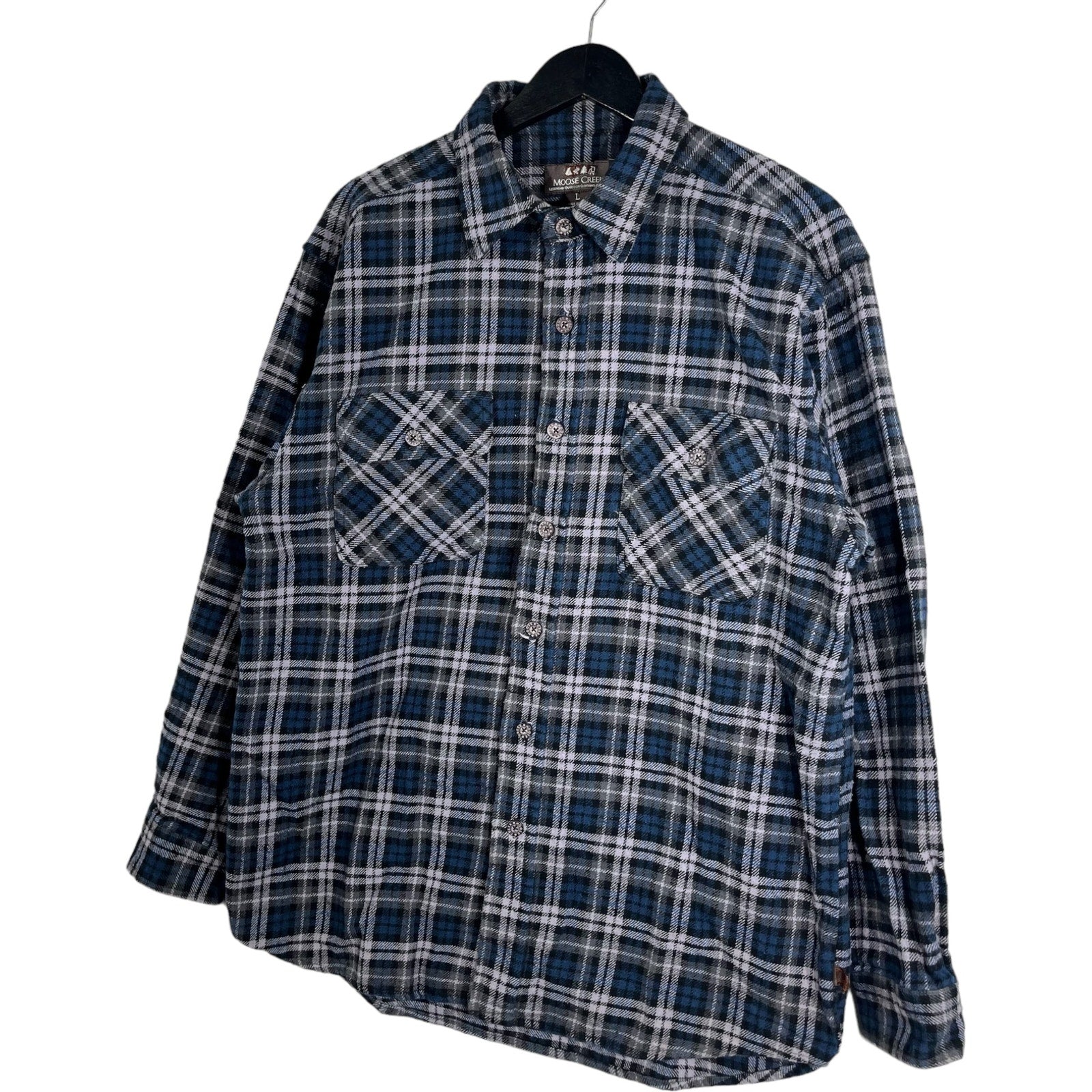 Collection of Moose Creek Plaid Long Sleeve Flannel in a gallery layout