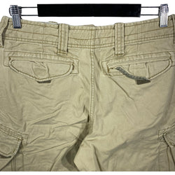 Collection of Aeropostale Zip Fly Cargo Tan Shorts in a gallery layout