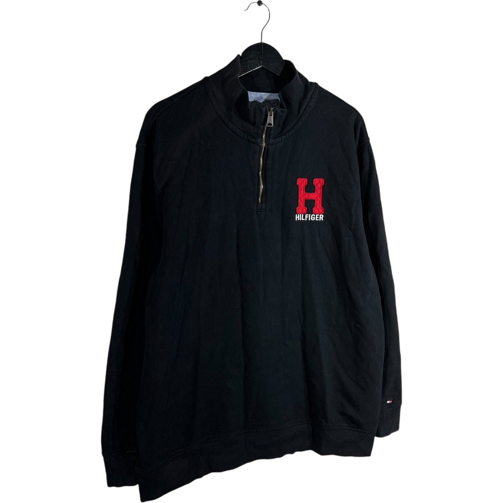 Collection of Tommy Hilfiger Mini H 1/4 Zip Sweatshirt in a gallery layout