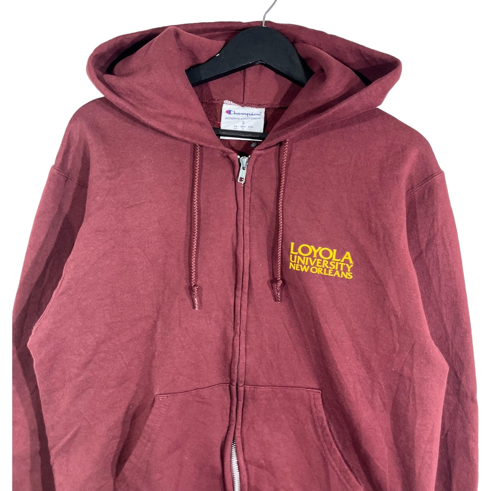 Collection of Champion Loyola University Full Zip Hoodie in a gallery layout