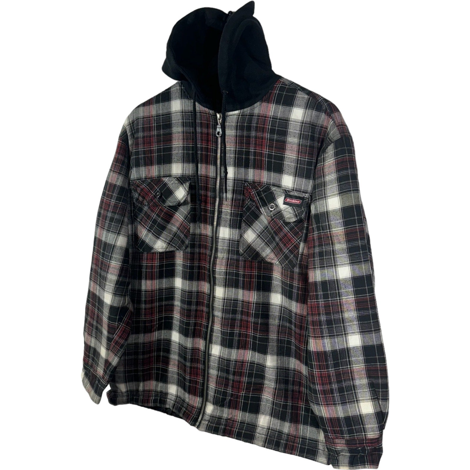 Collection of Hooded Long Sleeve Button Ups in a gallery layout