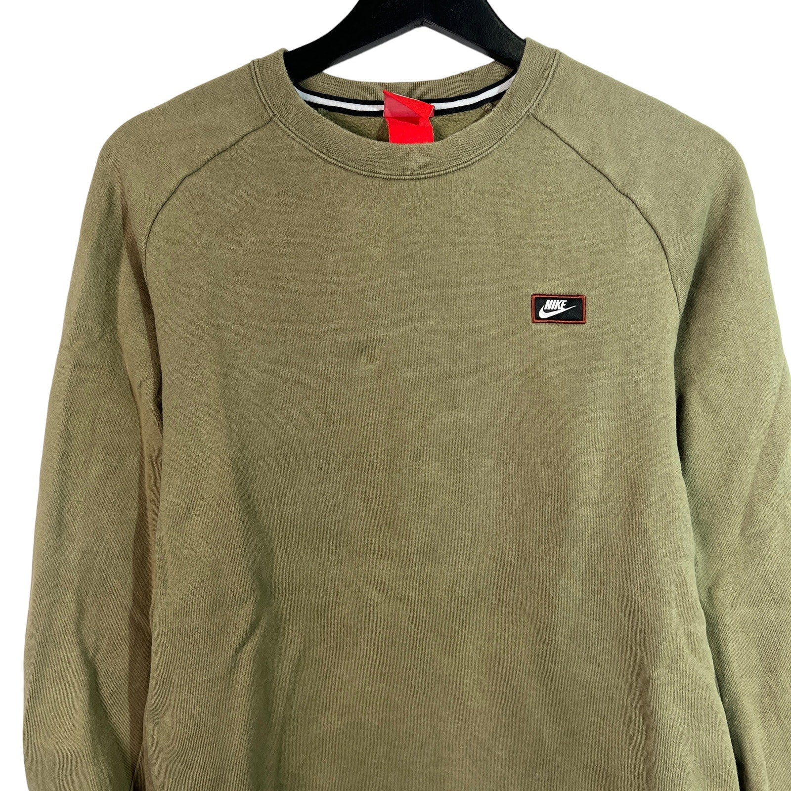 Collection of Nike Embroidered Logo Crewneck in a gallery layout