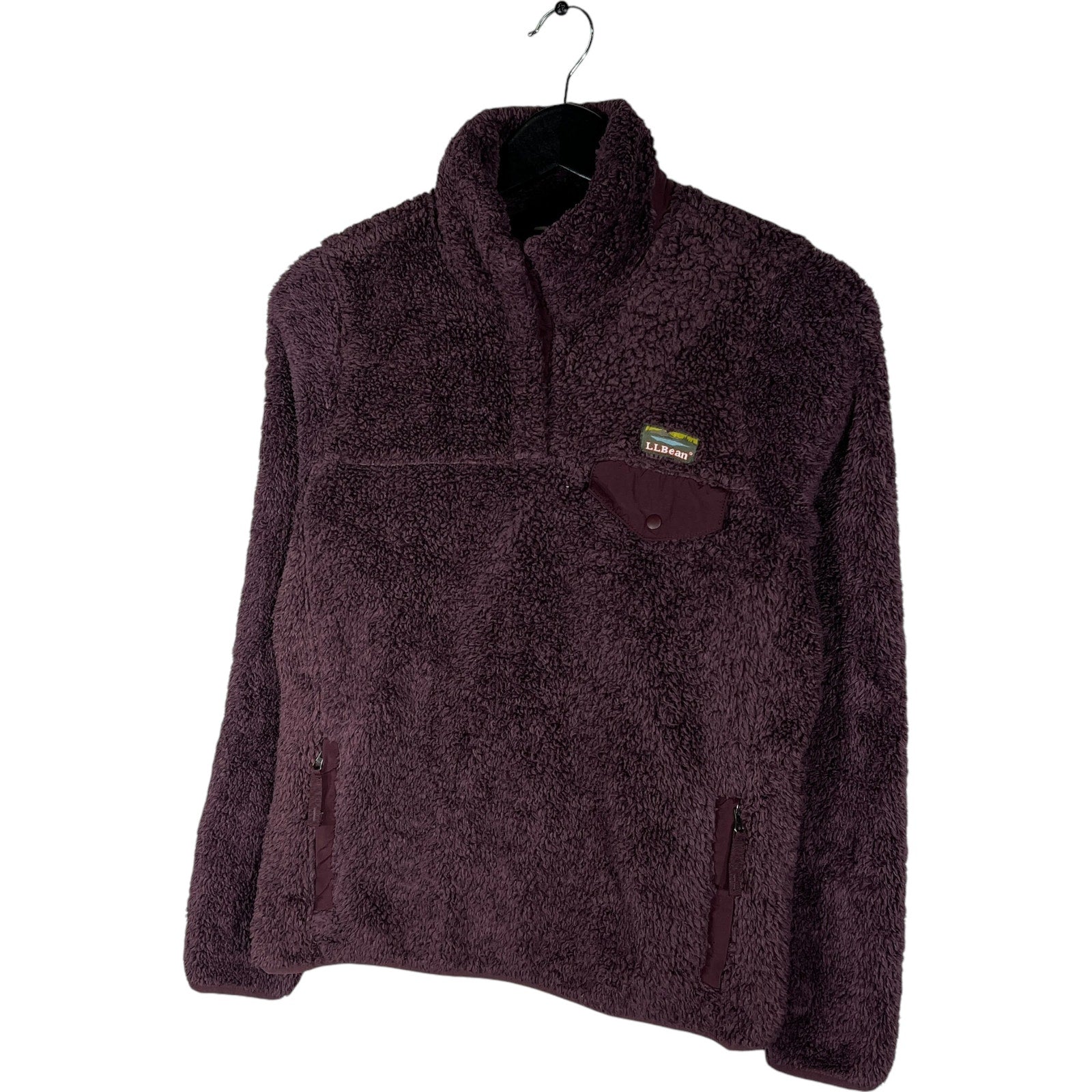 Collection of Women's L.L. Bean 1/4 Button Fleece in a gallery layout