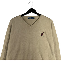 Collection of Polo Ralph Lauren V-Neck Sweater in a gallery layout