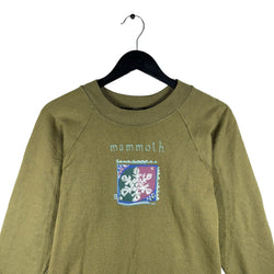 Collection of Vintage Mammoth Snowflake Nature Crewneck in a gallery layout