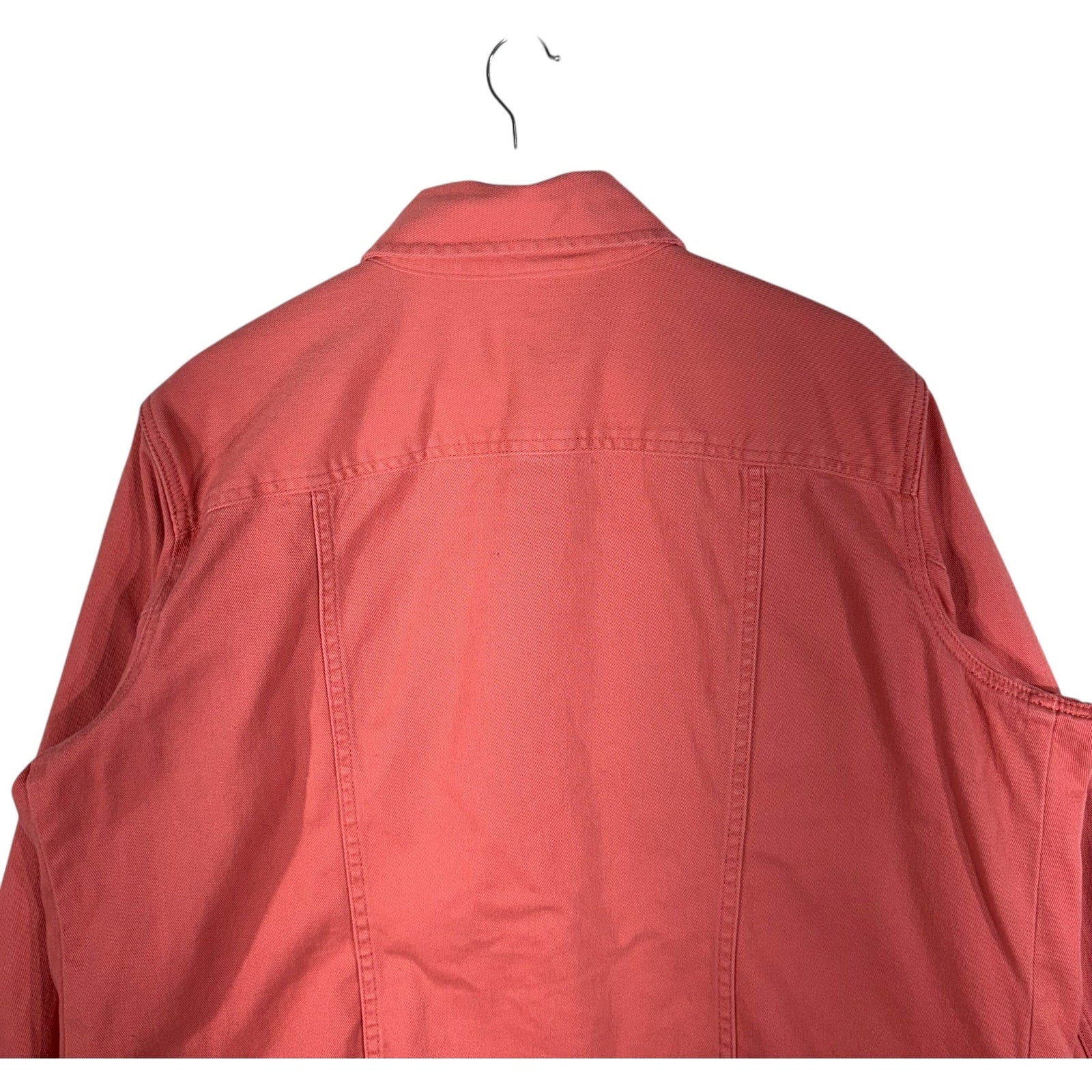 Collection of Lauren Ralph Lauren Denim Trucker Jacket in a gallery layout
