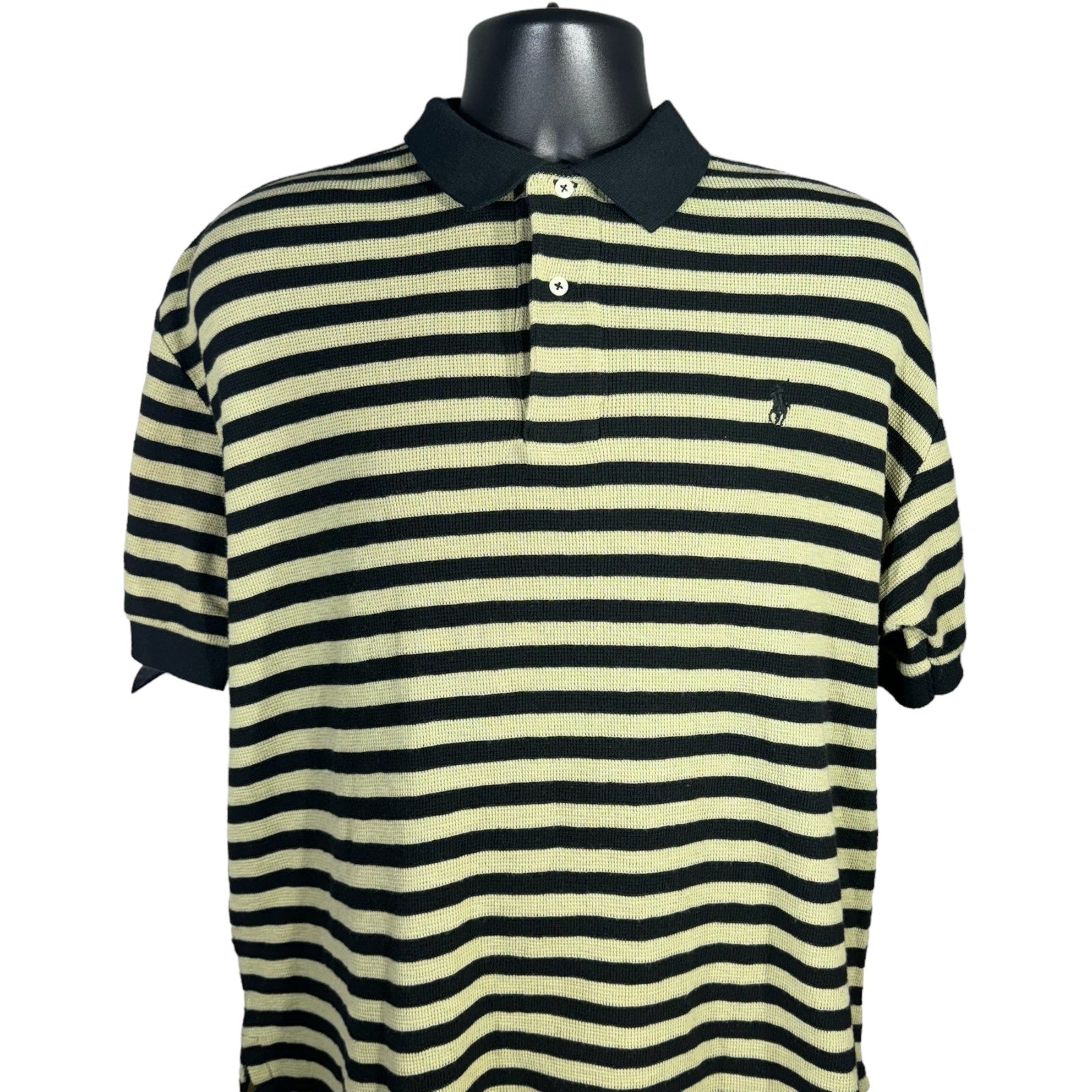 Collection of Polo Ralph Lauren Striped Short Sleeve Polo in a gallery layout