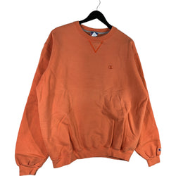 Collection of Champion Small Logo Pullover Crewneck in a gallery layout