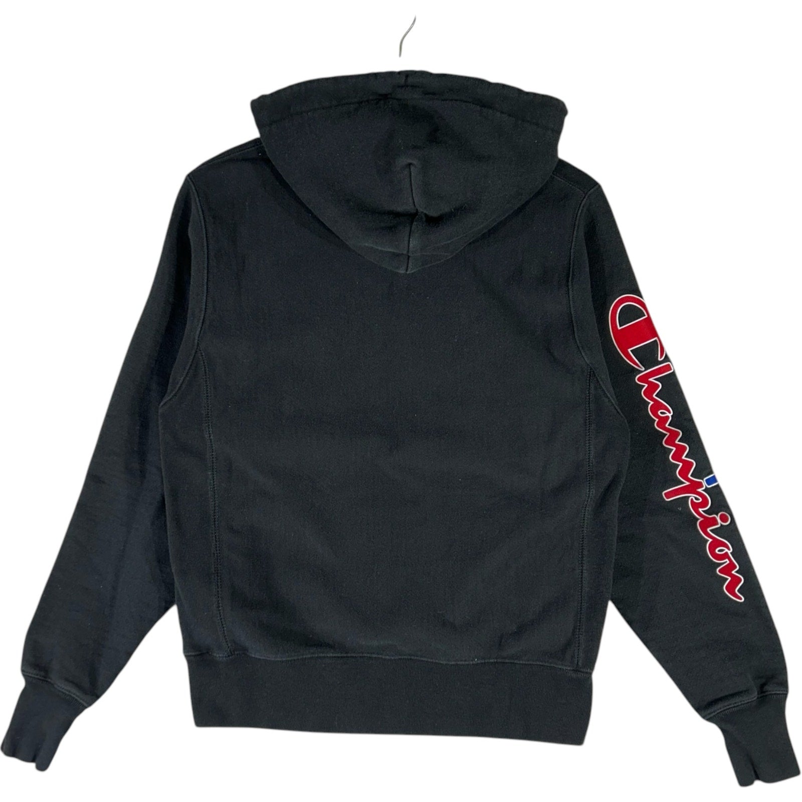 Collection of Champion Reverse Weave Logo Spellout Hoodie in a gallery layout