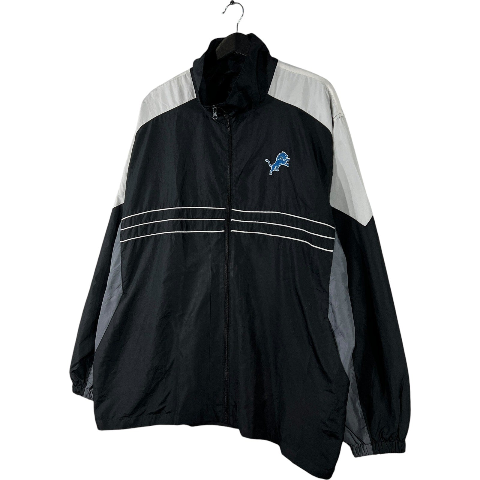 Collection of Reebok Detroit Lions NFL Windbreaker in a gallery layout