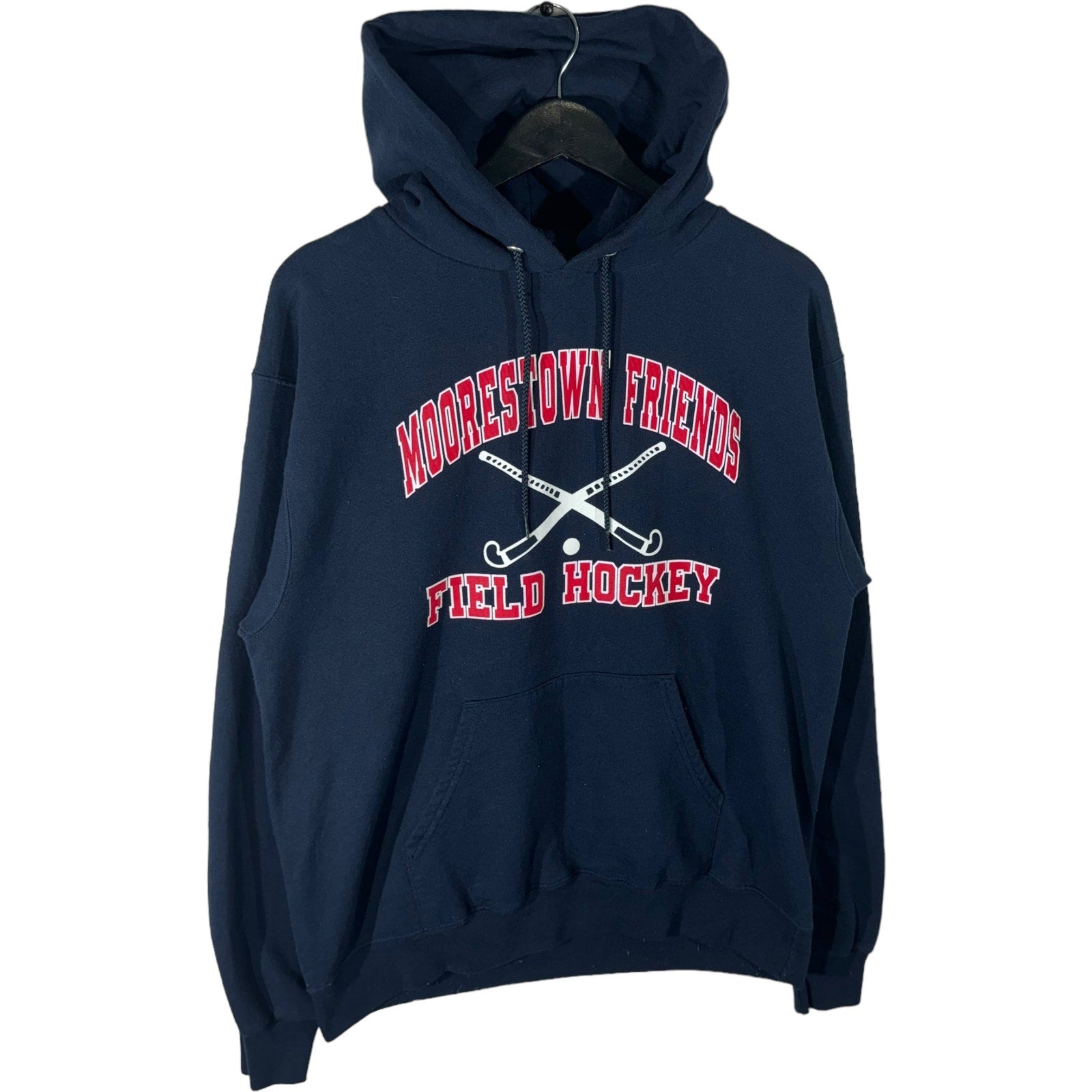 Collection of Champion Moorestown Friends Field Hockey Hoodie in a gallery layout