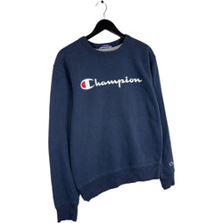 Collection of Champion Spellout Crewneck in a gallery layout