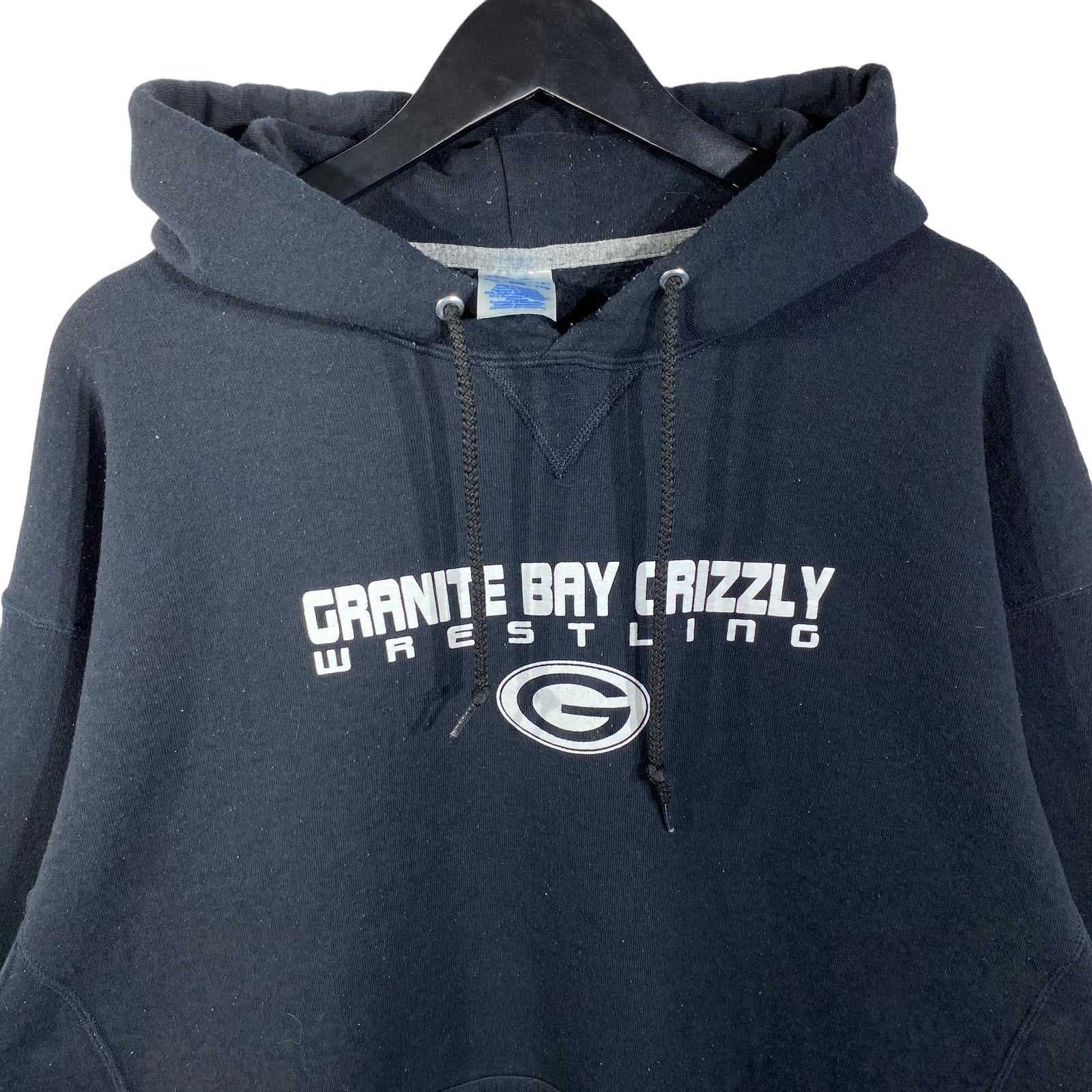 Collection of Russell Athletic Granite Bay Grizzly Wrestling Hoodie in a gallery layout