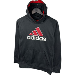 Collection of Adidas Embroidered Logo Pullover Hoodie in a gallery layout